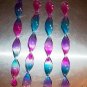 Drilled Spiral Sticks bird toy parts 4 parrots crafts