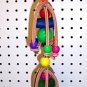 LEATHER GLIDER Solid bird toy parts parrots cages perches