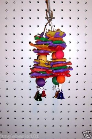SEA LIFE FUN bird toy parrots cages perch conures grays