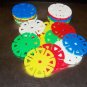 24 Small SPIN WHEELS bird toy parts parrots cage crafts