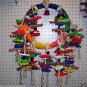 RING BLING BONANZA bird toy parrots cages perches grays