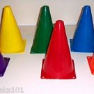 2 Large Plastic Cones Undrilled bird toy parts parrots cage craft