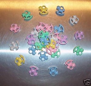 18 Solid ROCKING HORSES bird toy parts parrots craft favors