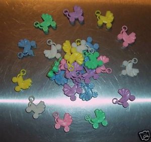18 BABY STROLLERS bird toy parts parrots favors crafts