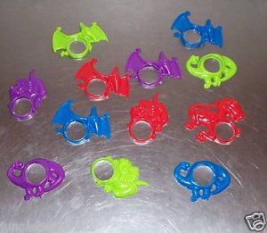 6 MAGNIFYING CREATURES toys 4 kids party favors prizes
