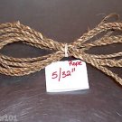 25' 5/32" NATURAL GRASS Rope bird toy parts parrot cage