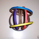 6 Skinny Bagels 5" bird toy parts parrots cages perch
