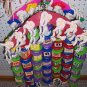 ALPHABARANG 2 bird toy parrots cages large birds macaw