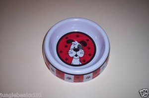 DOG DISH water food CUTE puppy treats