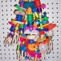 PARROT JUMBLE bird toy parts parrots cages perches