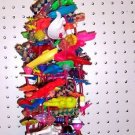 GLOWING TWISTER bird toy parrots conures grays amazons