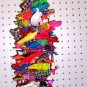 GLOWING TWISTER bird toy parrots conures grays amazons