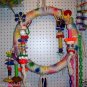 JUMBO TRON SWING bird toys parrots macaw cockatoos rope