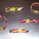 SMILEY FACE Braclets toys gifts prizes kids loot bags