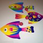 FISH 2 PADDLE BALL GAMES toys gifts prizes kids prizes