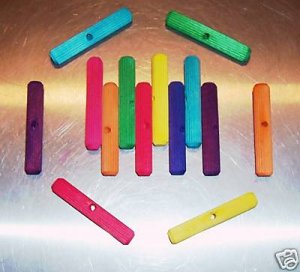 18 Large Wood Logs bird toy parts parrots cages crafts