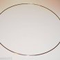 12" Nickle Plated Metal RING bird toy parts parrots cages perch
