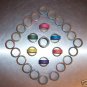 25 1" Bagel Rings bird toy parts parrots cages perches