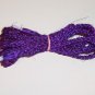 1/2"  PURPLE SISAL Rope Unoiled bird toy parts 5' chins