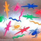 24 Plastic INSECTS toys kids party favors prizes games