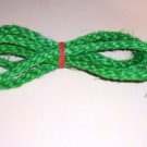 1/2" GREEN SISAL Rope Unoiled bird toy parts 5' chin