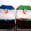 CHRISTMAS SNOWMAN Chair Covers toys decorations holiday