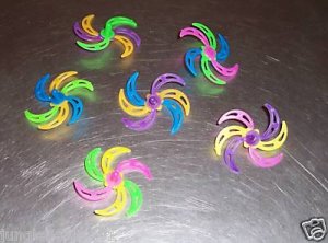 Multi Color SPIN TOPS toys gifts prizes kids loot bags