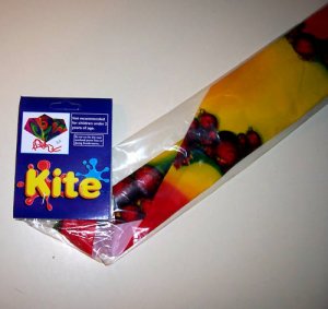 TYE DYE KITE kids toys fly prizes gifts play outside