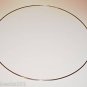18" NP Metal RING bird toy parts parrots cages perch