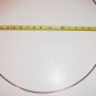 18" NP Metal RING bird toy parts parrots cages perch