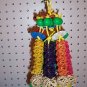 Carousel Chomping Jinglier bird toys 4 parrots cages