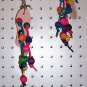 1 Leather Shoe Chew bird toy parrots cages lory cockatiel