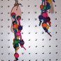 1 Leather Shoe Chew bird toy parrots cages lory cockatiel