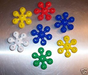 5 Medium Snowflakes bird toy parts parrots cages crafts