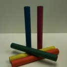 LRG Colored tubes shreddable bird toy part rabbit chin