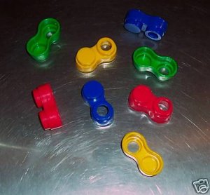 12 LRG Stacking Blocks bird toy parts parrot cage craft