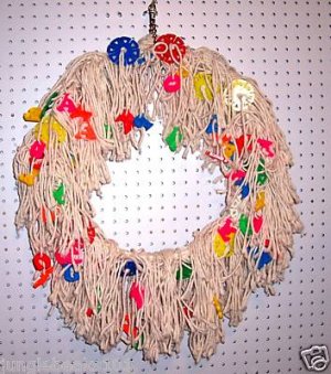 ABC SWING bird toy parts 4 parrots cages perches macaws