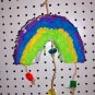RAINBOW PINATA shreddable bird toy parts rabbits chins
