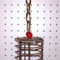 SML STAINLESS STEEL bird toy treat holder parrot cages