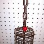 SML STAINLESS STEEL bird toy treat holder parrot cages