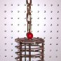 SML STAINLESS STEEL bird toy treat holder parrot cages