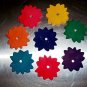 8 Large Colored Sunflowers bird toy parts parrots craft