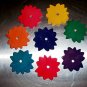 8 Large Colored Sunflowers bird toy parts parrots craft