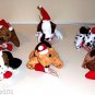 1 CHRISTMAS PLUSH PUPPY toys gift prize stocking stuffer