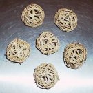 5 1" Twine Balls bird toy parts parrots crafts rabbits