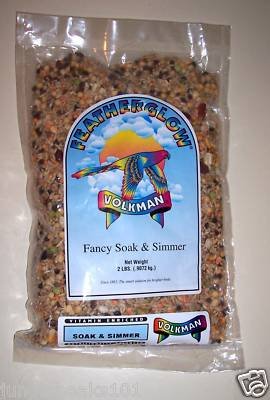 VOLKMANS Soak & Simmer bird seed food bean vitamin oats