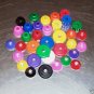 24 STACKING BEADS bird toy parts parrots cages perches