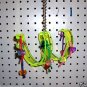 ACRYLIC SPIRAL bird toy parts  parrots cages perches