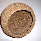 8" SEAGRASS BASKET bird toy parts crafts rabbits chins