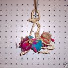 3pc SHREDDING BALLS bird toy parts crafts rabbits chins